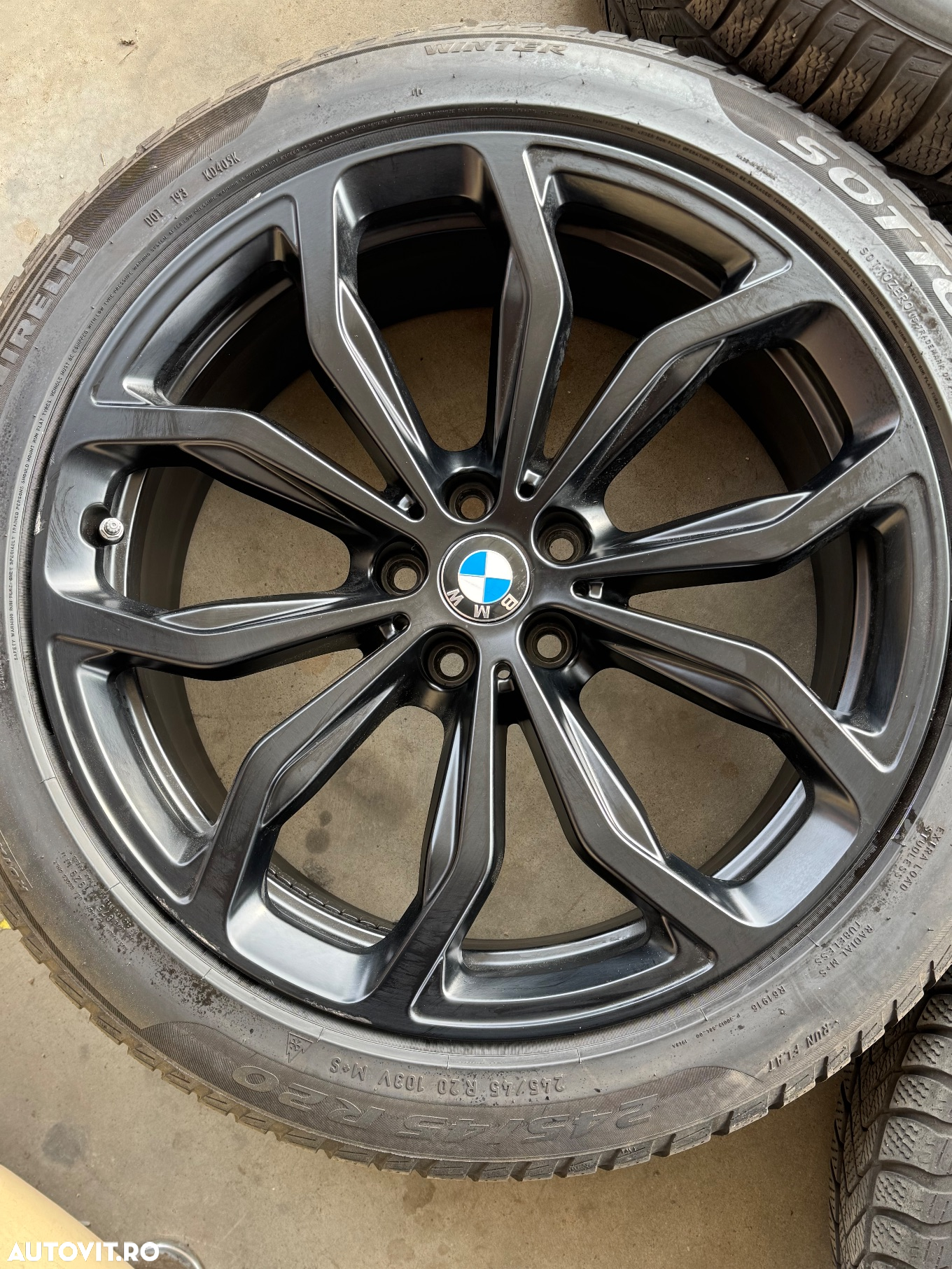 Vând jante originale BMW X4-X3 pe 20” cu anvelope de iarnă - 3