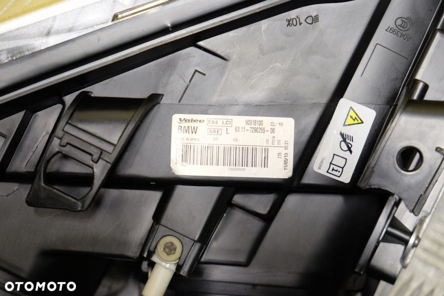 BMW X1 E84 LIFT 2013- REFLEKTOR LAMPA XENON Z LED LEWA USA - 6