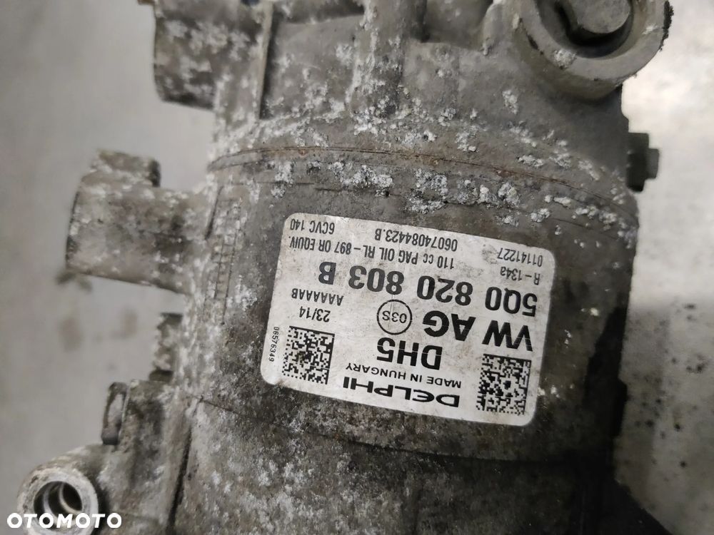 Sprężarka klimatyzacji Skoda Octavia Superb Seat Leon 3 Audi A3 VW Passat Golf 7 5Q0820803B - 6