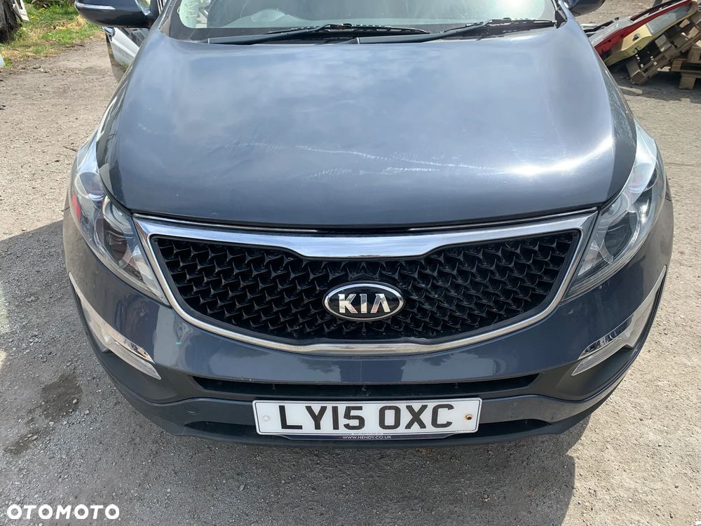 Przód kompletny maska błotniki pas lampy zderzak KIA Sportage III Lift D7