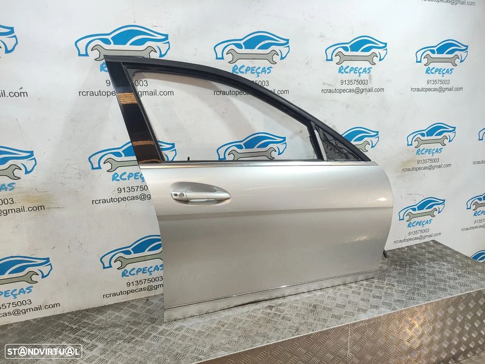 Porta Frente Direita MERCEDES BENZ CLASS C W204 Fecho Elevador Motor Puxador Vidro - 4
