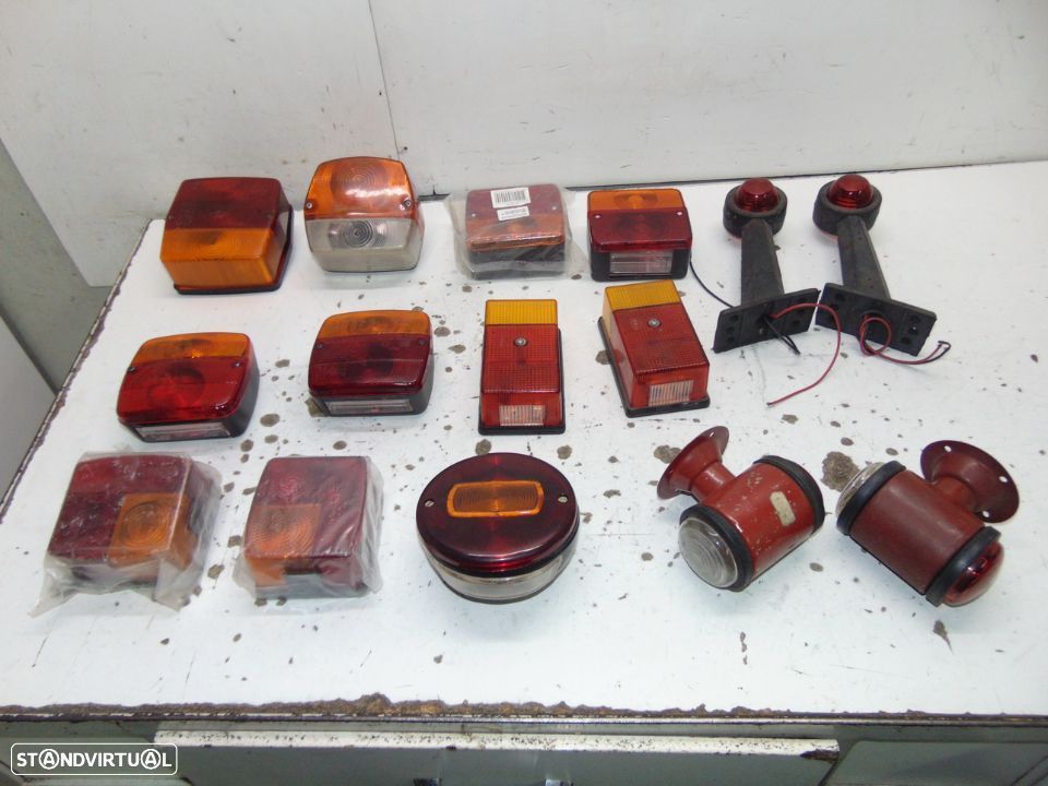 Antigos furgões, autocarros vidros de farolim - 1