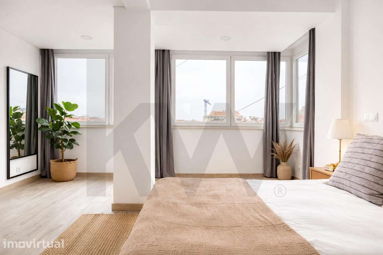 Penthouse T3 com Vista Panorâmica na Avenida da República | Avenidas N - Grande imagem: 4/17