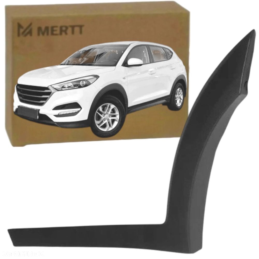 HYUNDAI TUCSON TL 2015-2020 LISTWY TYLNYCH DRZWI DOLNE LEWA PRAWA ZESTAW - 2