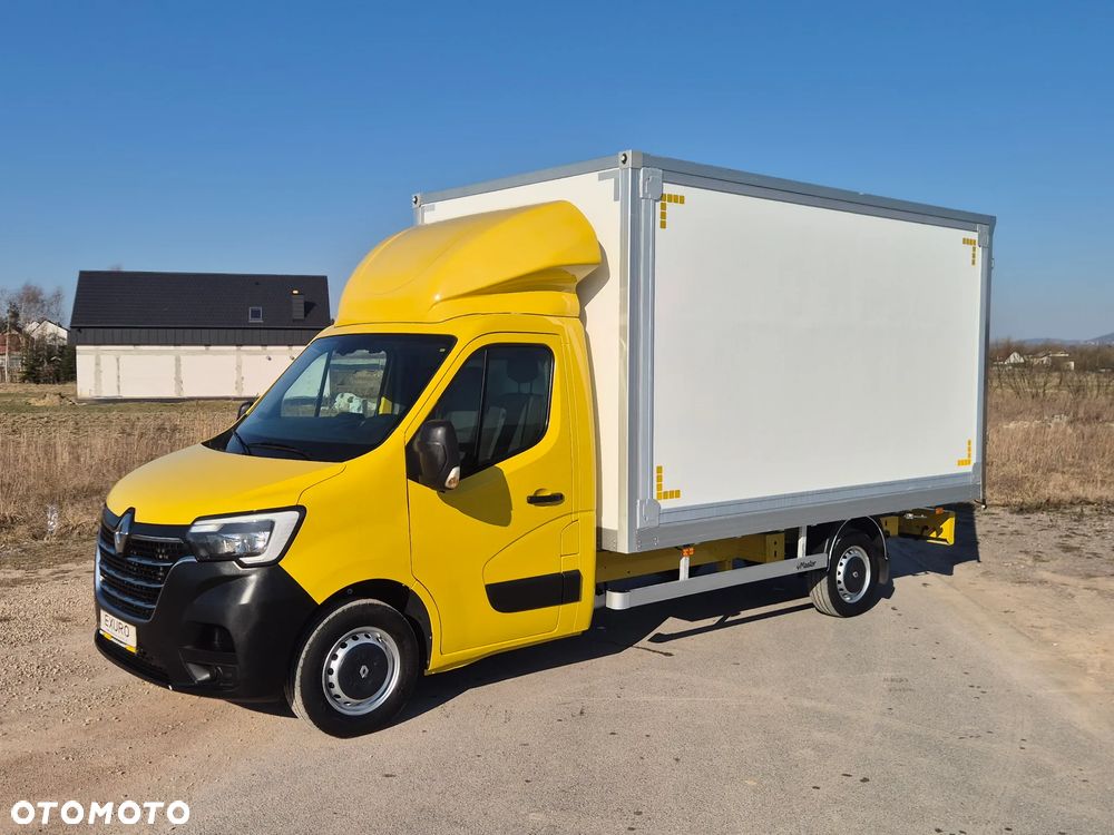 Renault MASTER 2.3 DCI 146KM KONTENER 8EP SALON PL I-WŁAŚCICIEL LIFT LED KLIMA ELEKTRYKA 2020R