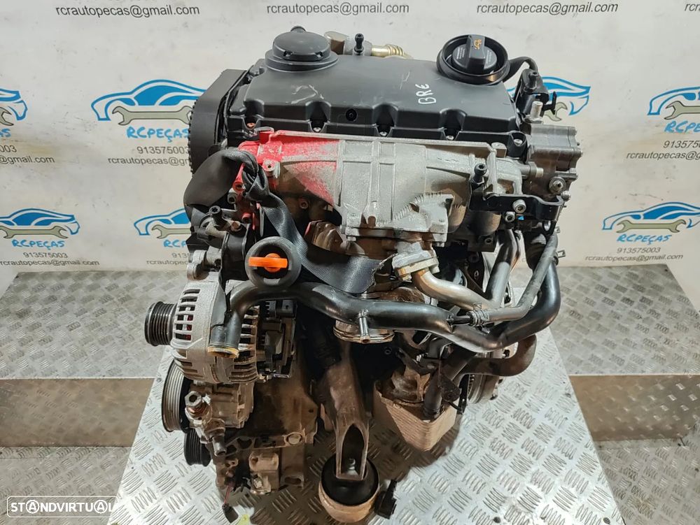 Motor Completo VWAG Audi 2.0 TDI 16v 140cv BRE Bosch - 5