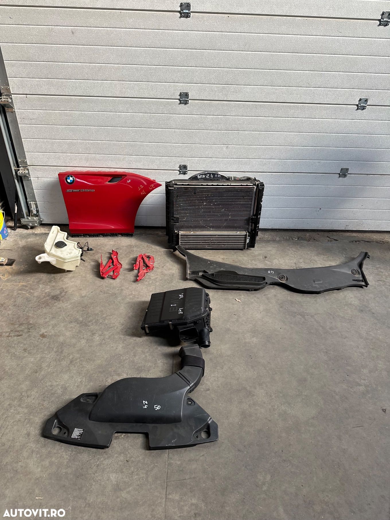 Pentru BMW Z4 E89 3.5 iS an 2009-2016, radiatoare ,ventilator, balamale capota, filtru aer - 1