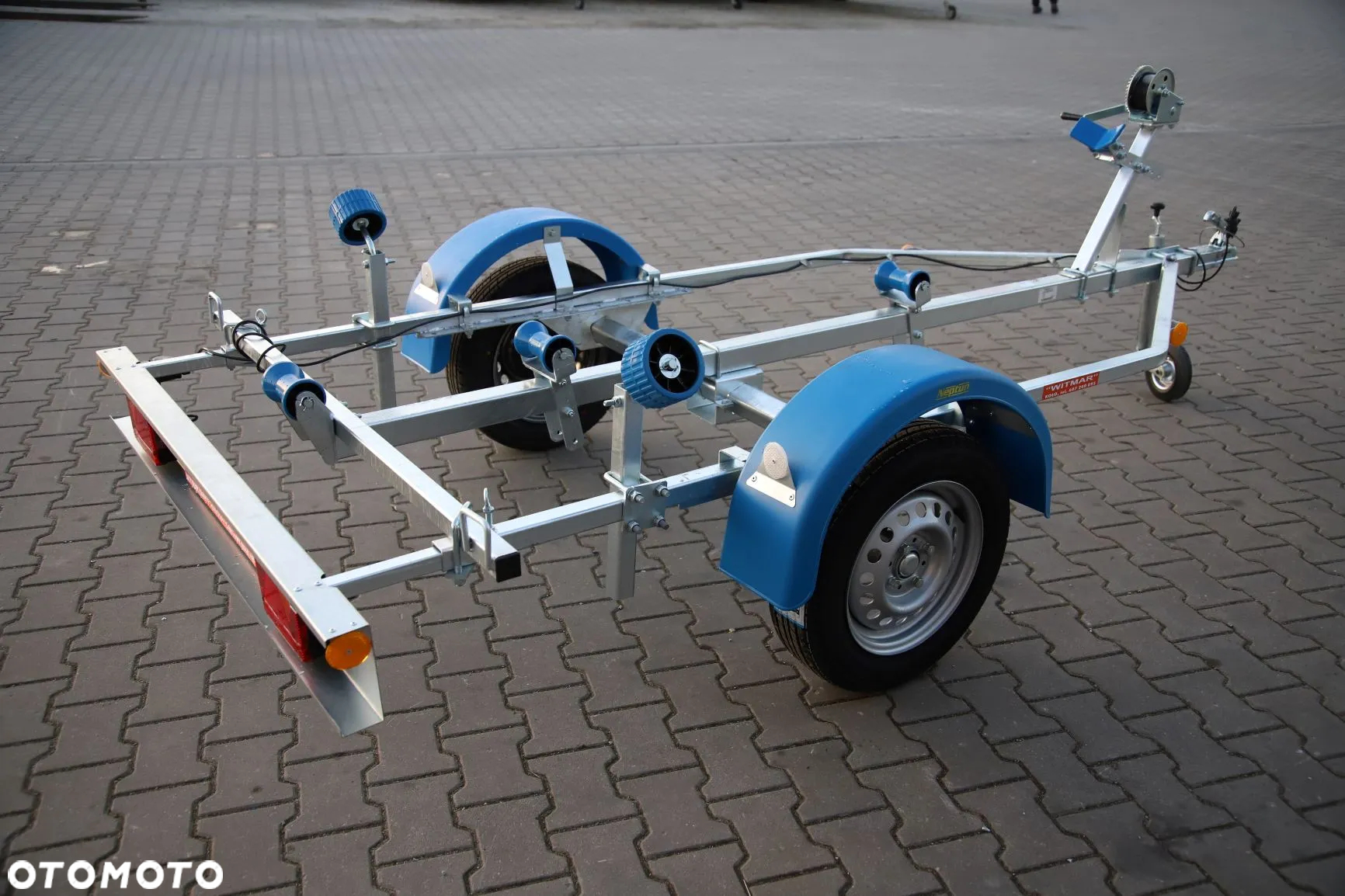 Neptun NEPTUN Przyczepa Podłodziowa do 4 Metrów Dostawa pod dom!!! - 6