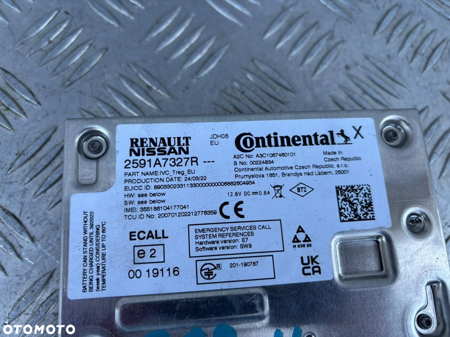 RENAULT CAPTUR II MODUŁ RADIA 2591A7327R - 3