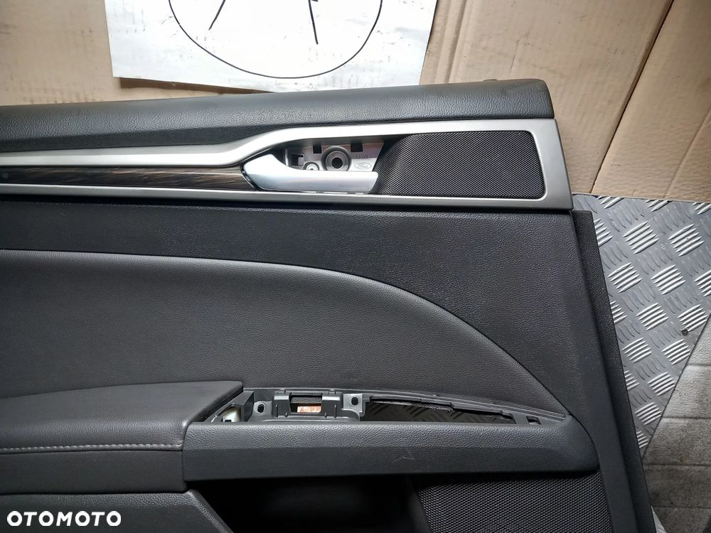 FORD FUSION MONDEO MK5 BOCZKI DRZWI SKÓRA KOMPLET - 3