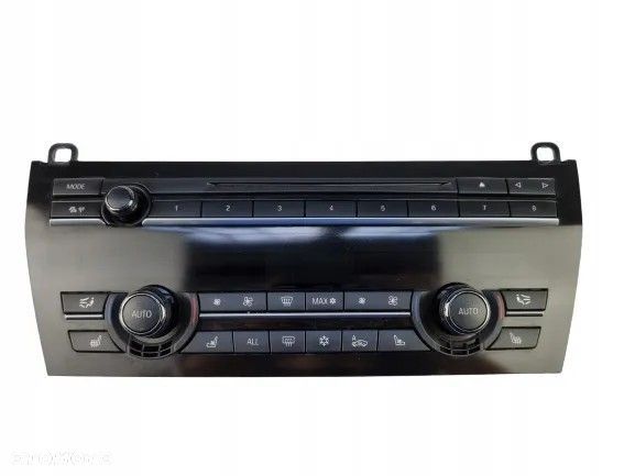 BMW F01 F10 F02 PANEL KLIMATYZACJI RADIO NAWIGACJA - 1