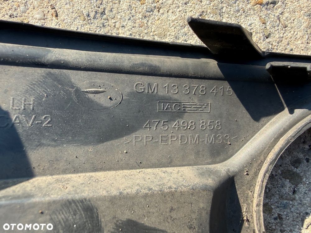 Oel Meriva B Halogeny kratki zderzaka  po Liftingu - 4