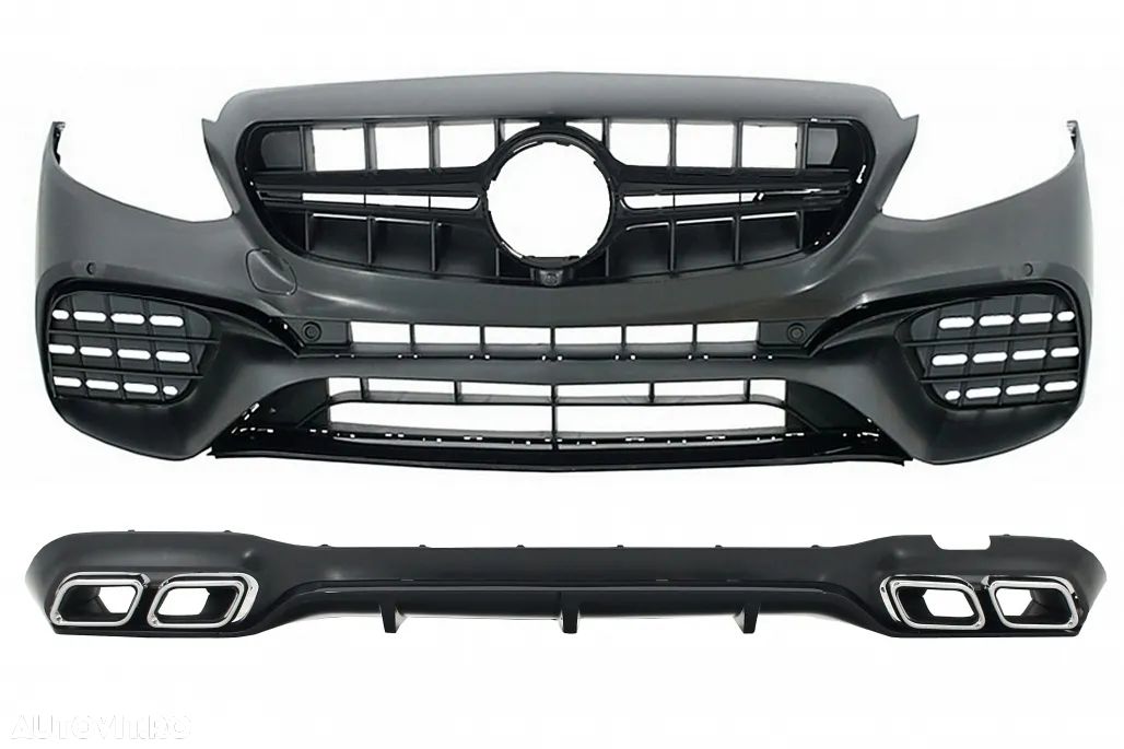 Kit Exterior Mercedes E-Class W213 (2016-2019) E63 Design Ornamente Tobe Crom- livrare gratuita - 1