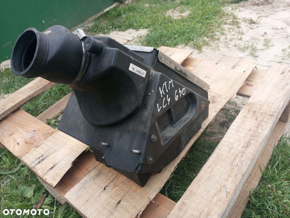 Obudowa filtra powietrza KTM LC4 640 króciec filtr plastik airbox G6 - 8