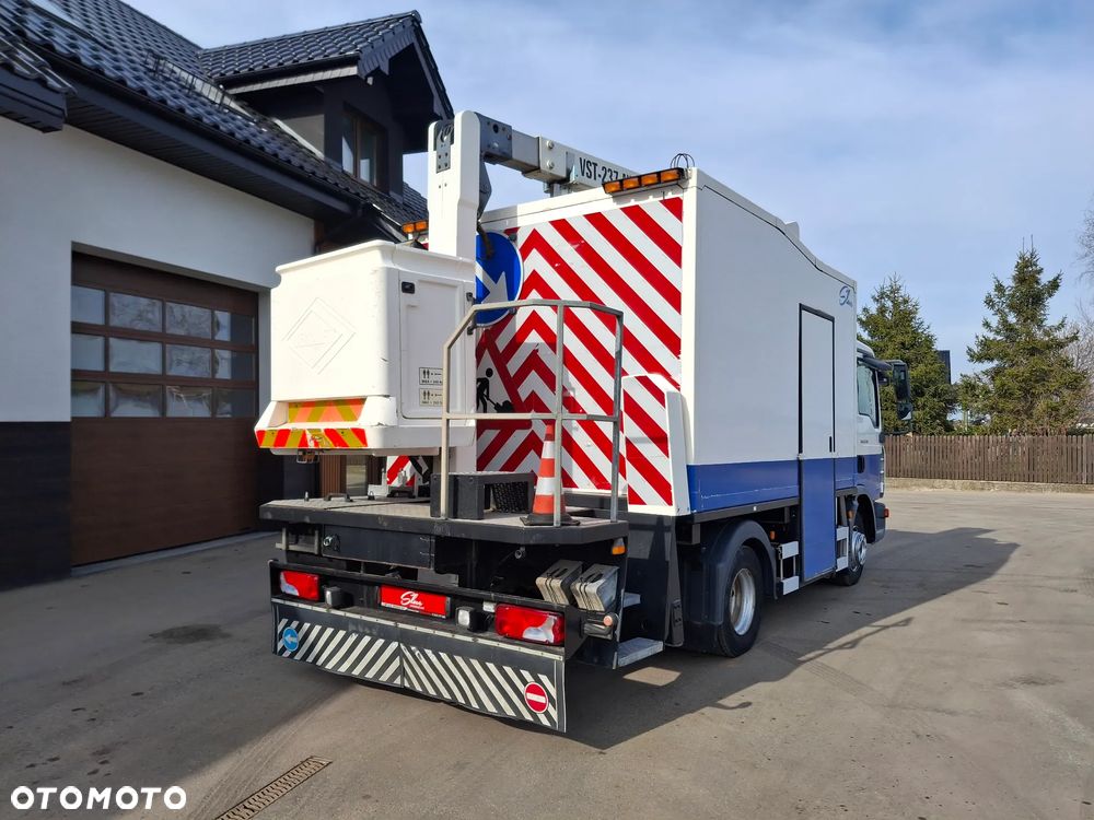 MAN TGL 12.210 Podnośnik Koszowy VERSALIFT 15 Metrów Żwyżka Z Zabudową Serwisową Prace Montażowe Ważne Badania UDT Webasto - 7