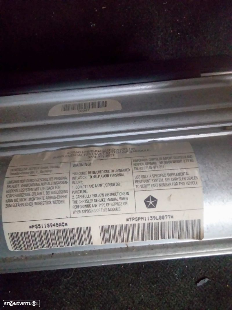 Airbag Passageiro Jeep Grand Cherokee Ii (Wj, Wg) - 2
