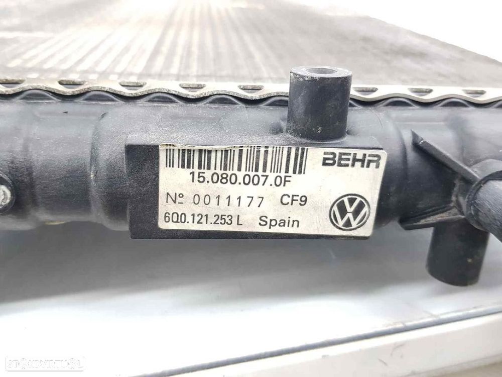 RADIADOR AGUA SKODA FABIA I 2000 -6Q0121253R - 4