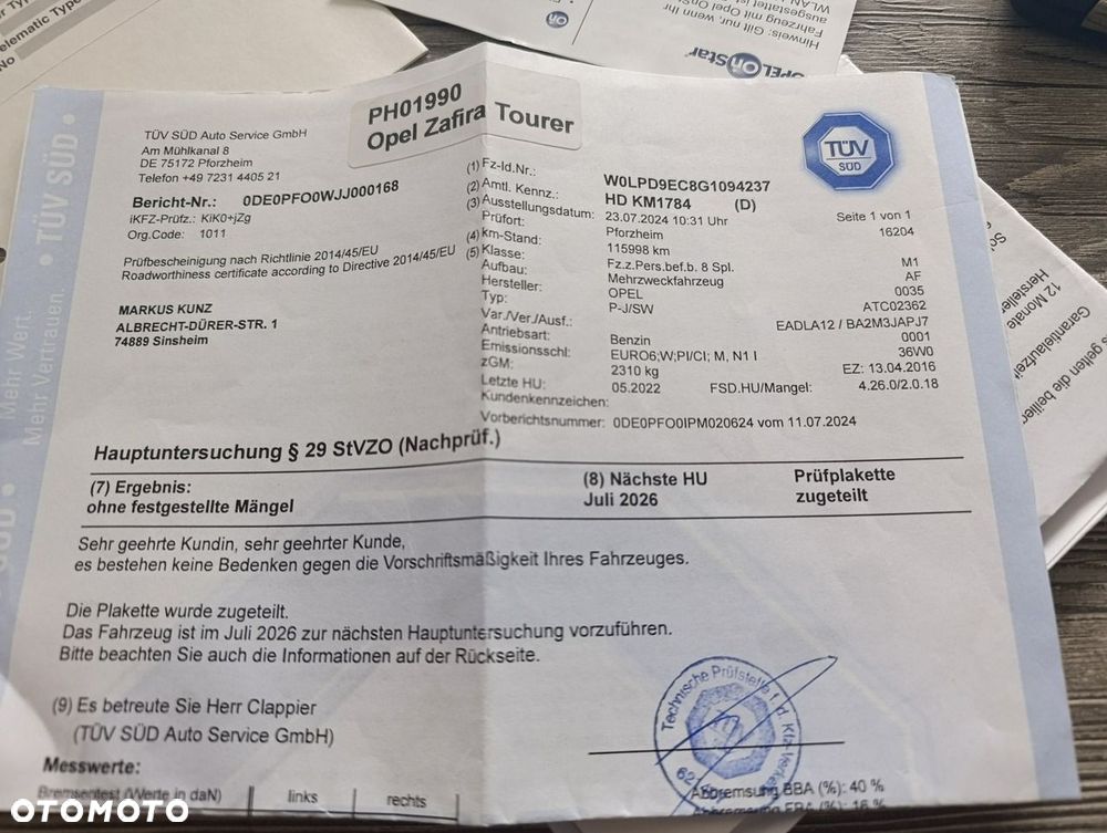 Opel Zafira - 30