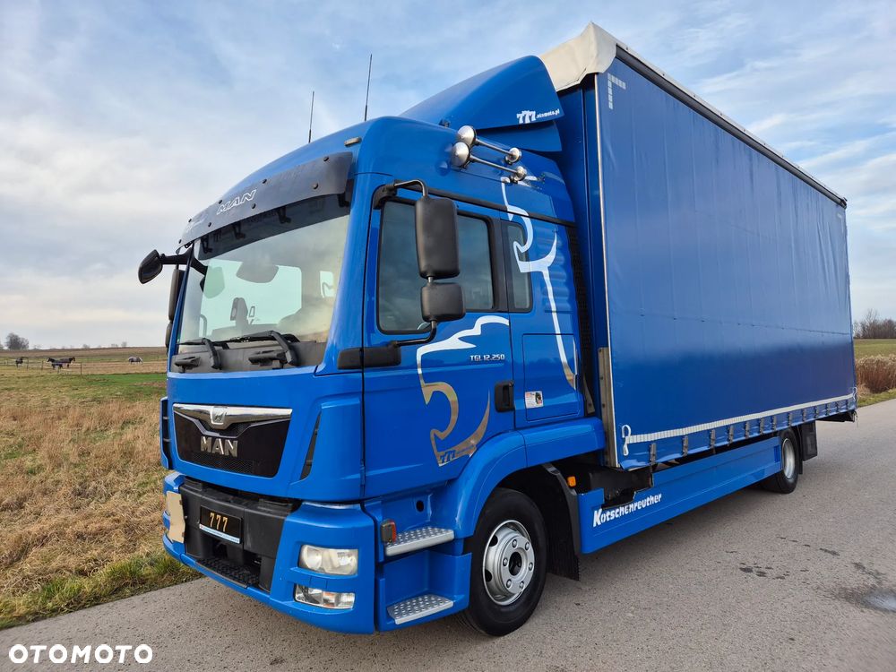 MAN TGL 12.250 cena za ZESTAW TANDEM UNIKAT przebieg z Niemiec MANUAL HAK / EURO 6 / przyczepa zestaw jumbo / opony 80% - 4