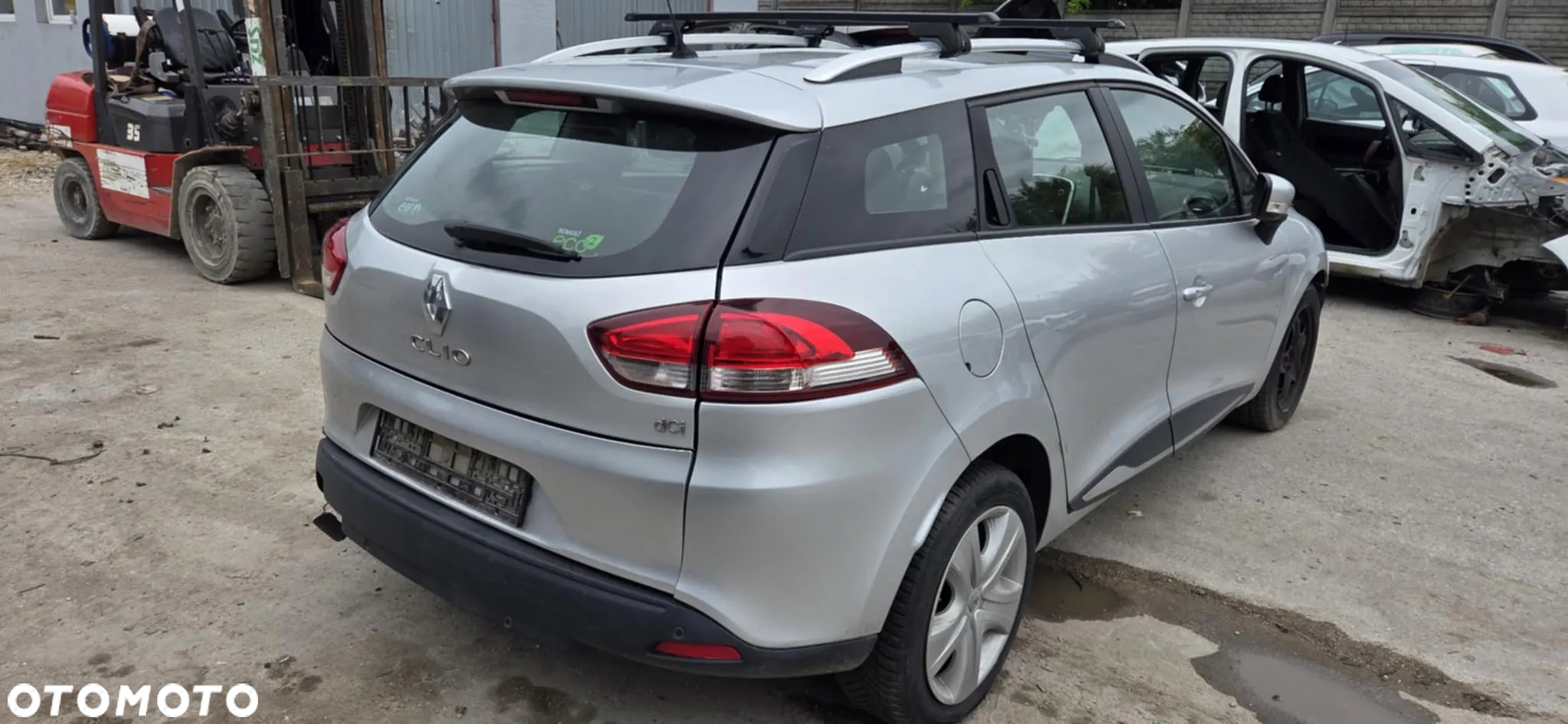 Renault Clio IV kombi fotele przód kanapa pasy sruby przekladka - 6