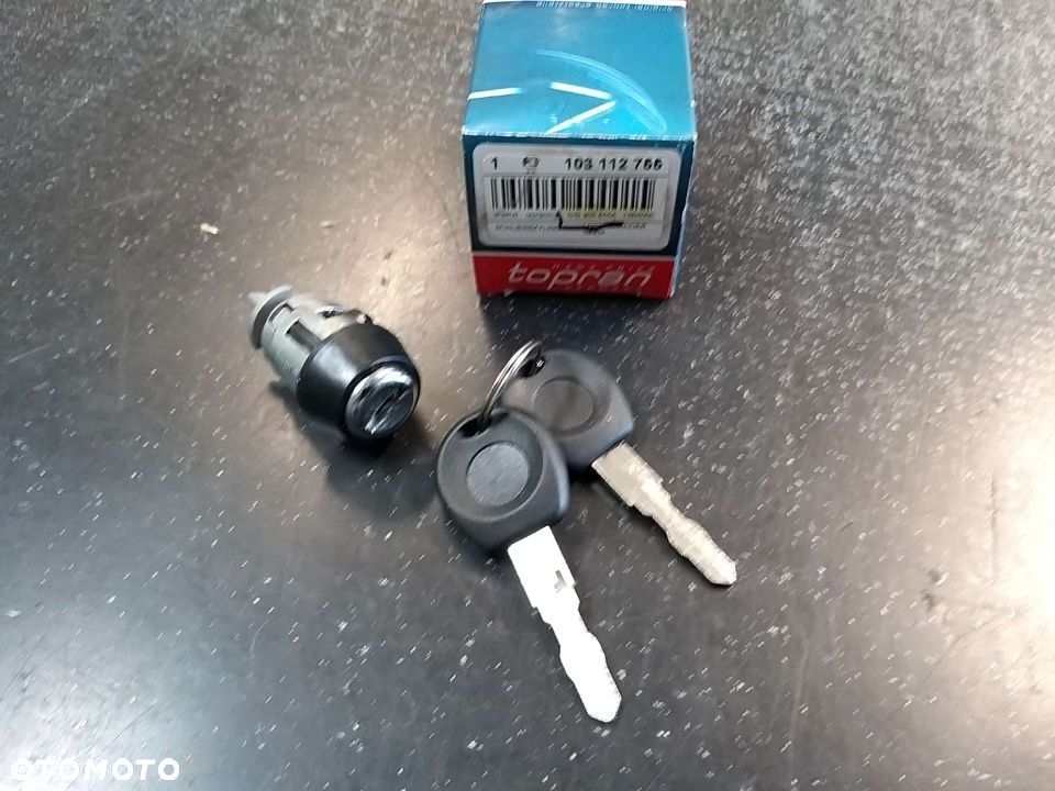 WKŁAD STACYJKI Z KLUCZYKIEM AUDI 80 ,COUPE CADDY ,DERBY ,VW SCIROCCO ,GOLF JETTA VENTO 9534Z-05, - 1
