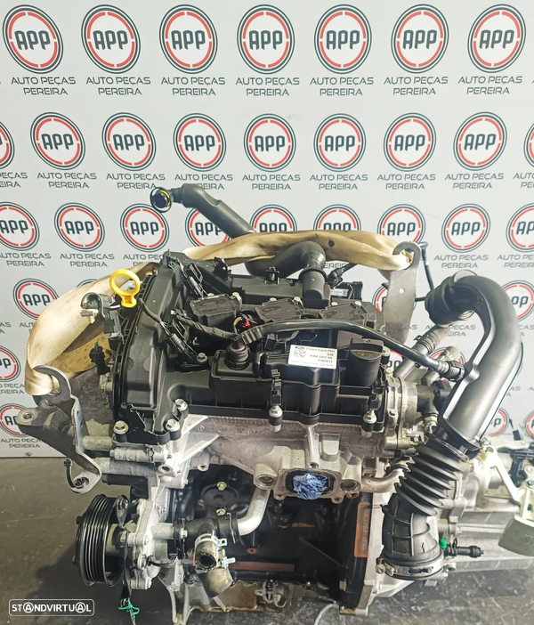 Motor Ford Fiesta de 2018, 1.1 gasolina, referência XYJC, aproximadamente 71600 KMS.