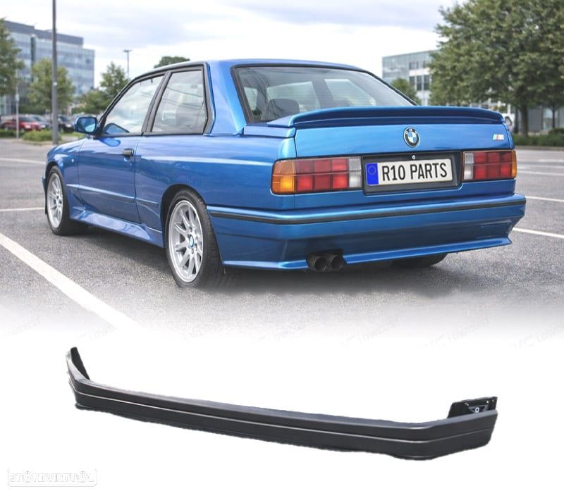 PARÁ-CHOQUES TRASEIRO BMW E30 82-94 LOOK M TECH 2 ABS - 1