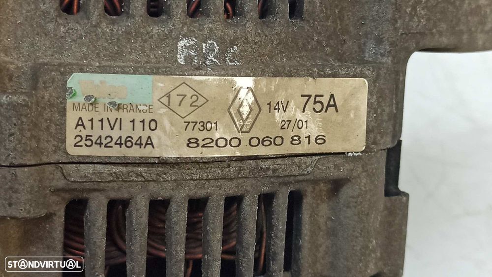 ALTERNADOR RENAULT CLIO II FASE II (B/CB0) EXPRESSION - 6