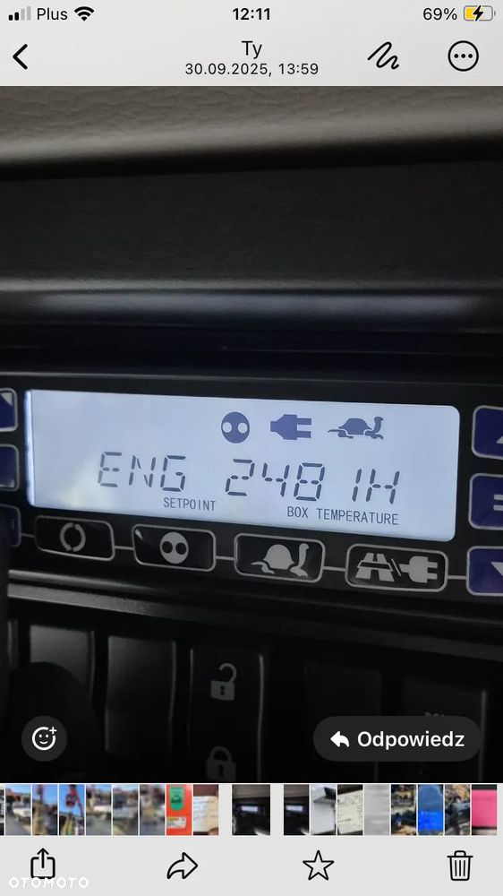 AGREGAT CHŁODNICZY CARRIER SUPRA  1150 MT  z 2019 r PRAWIE NOWY - 3