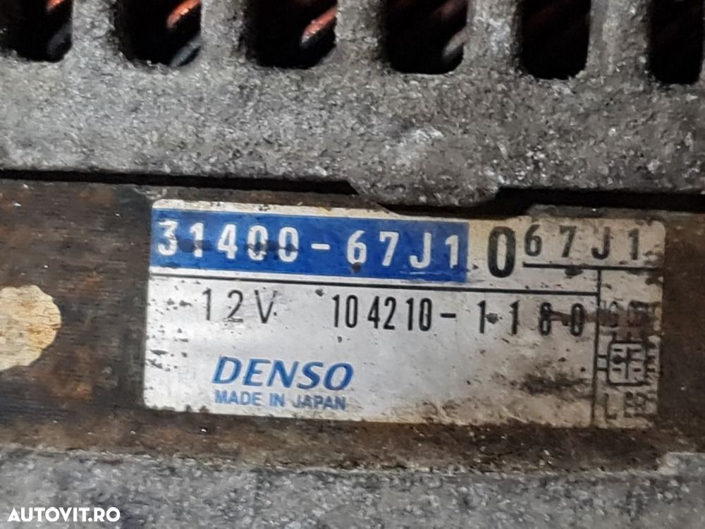 Alternator Suzuki Grand Vitara 1.9 DDIS 2012 - 2015 129CP 1870CC F9QB Euro5 (1367) ... - 5