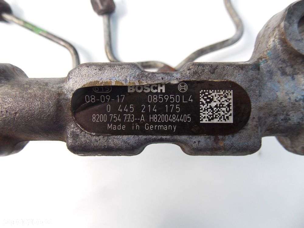 listwa wtryskowa trafic vivaro 2.5 dci dti g9u b630 0445214175 8200754773 - 3