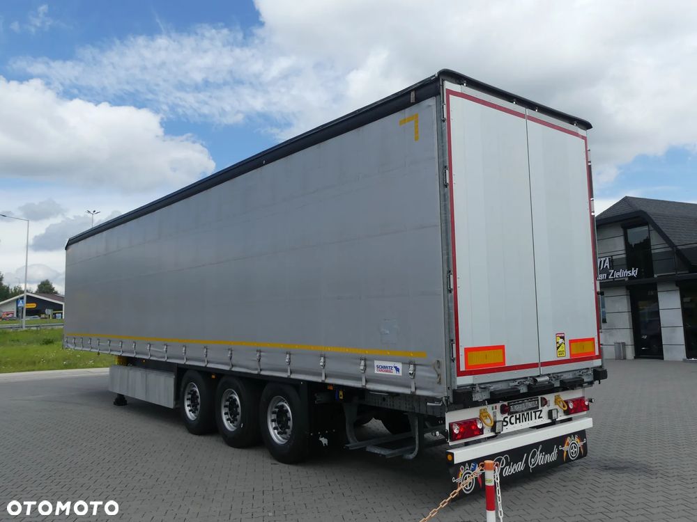 Schmitz Cargobull FIRANKA / OŚ PODNOSZONA / KOSZ PALETOWY / STANDARD / - 6
