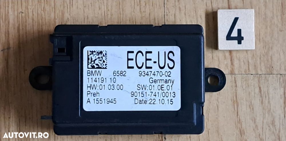 Calculator ECU modul control buton idrive Original BMW F20+LCI F22+LCI F30+LCI F32+LCI F10+LCI F01 LCI F48 F39 F25 F26 F15 - 1