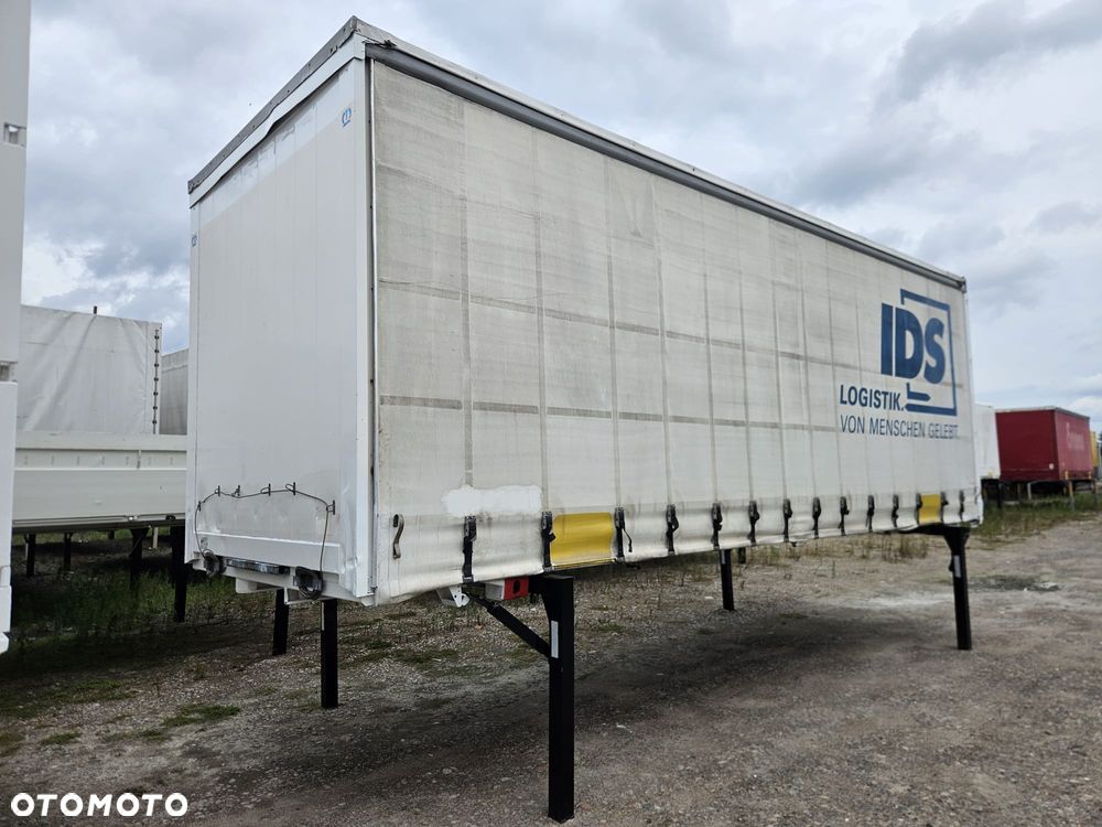 Krone 14.500zł netto ZABUDOWA KRONE BDF 7.80x2.55m FIRANKA SUWANY DACH 2012rok DRZWI ST.BDB - 1