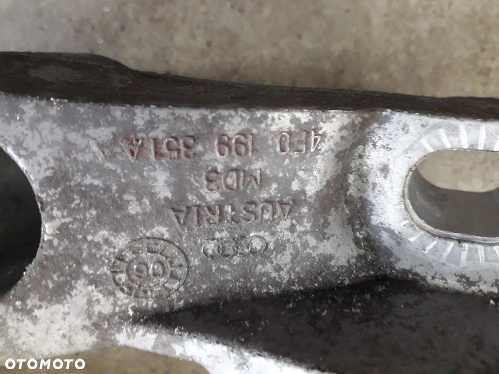 wspornik łapa mocowanie silnika lewe 4F0199351A 4F0199351N A6 C6 2.0 FSI TFSI BPJ - 4