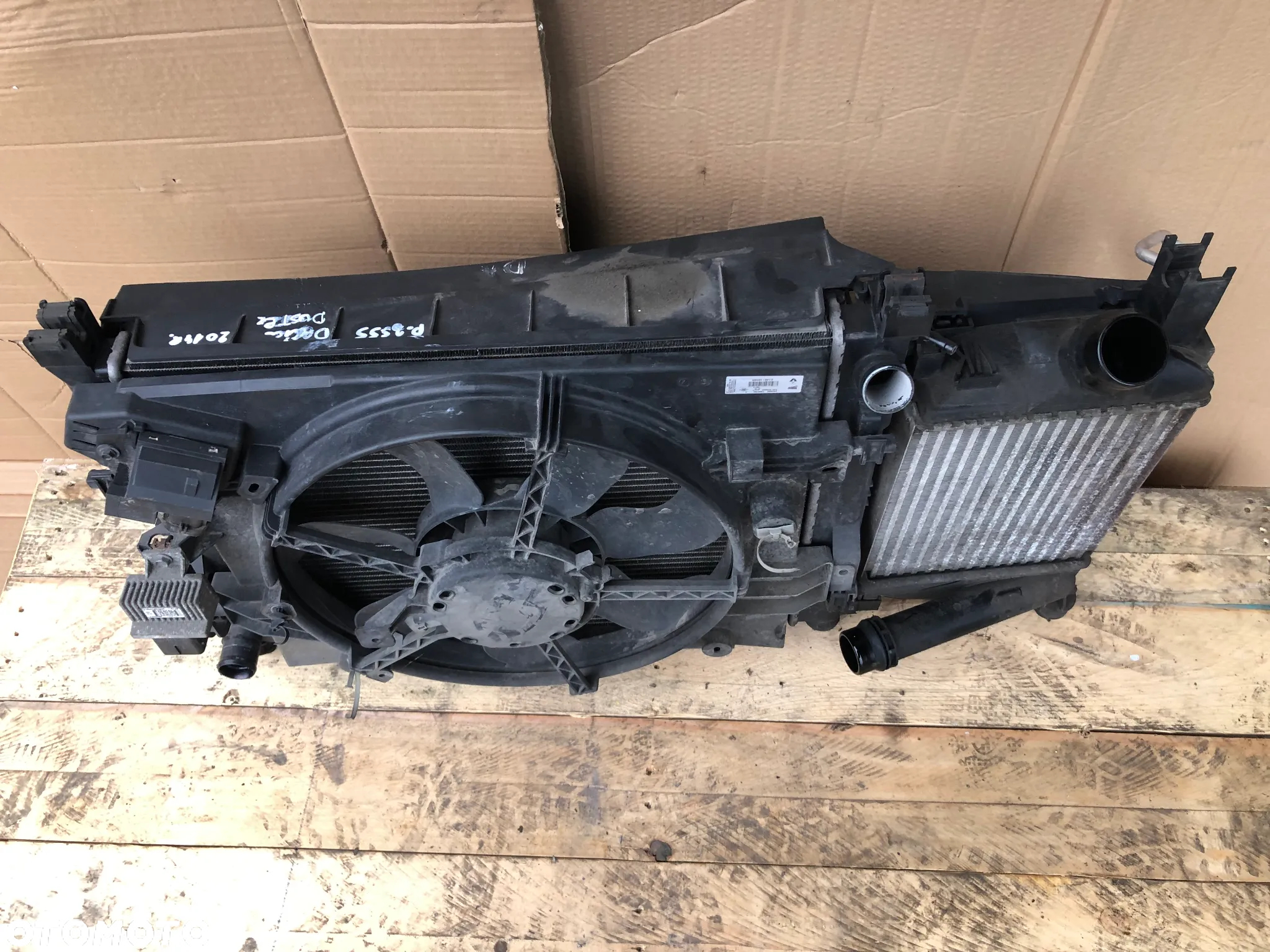 Chłodnice Wentylator Intercooler Renault Clio IV Dacia Duster 1.5 DCI 214100078R - Gwarancja Wysyłka - 5