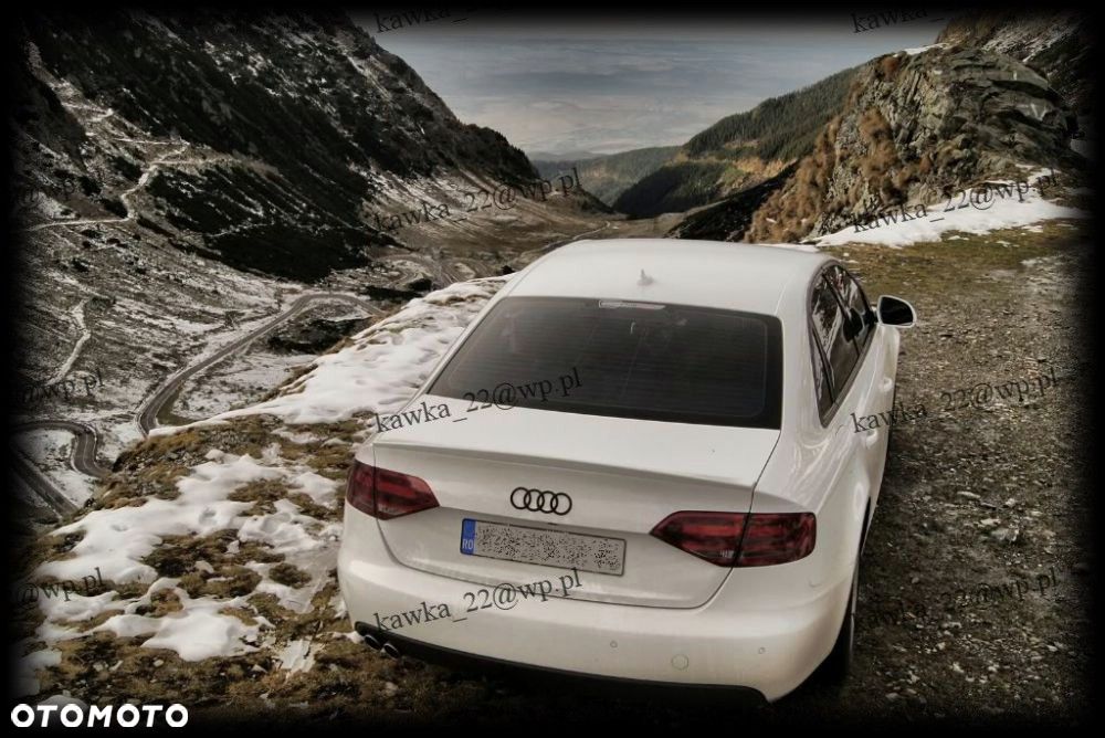 AUDI A4 B8 2008-2012 SEDAN SPOILER LOTKA PODKŁAD!! - 8
