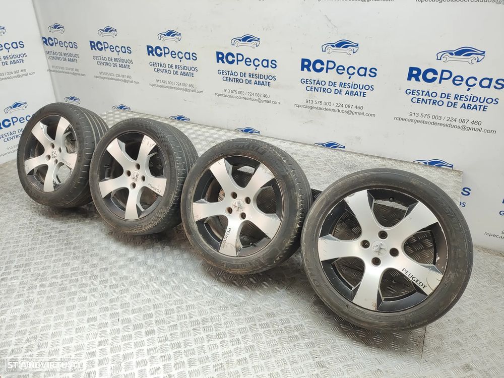 Conjunto de jantes 17 Savara originais Ronal Peugeot 3008 Mk1 7,5J ET29 4x108 - 12