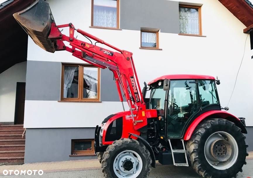 Zetor PROXIMA 7441 z oryginalnym ładowaczem czołowym rok 2009 , 75 KM - 9
