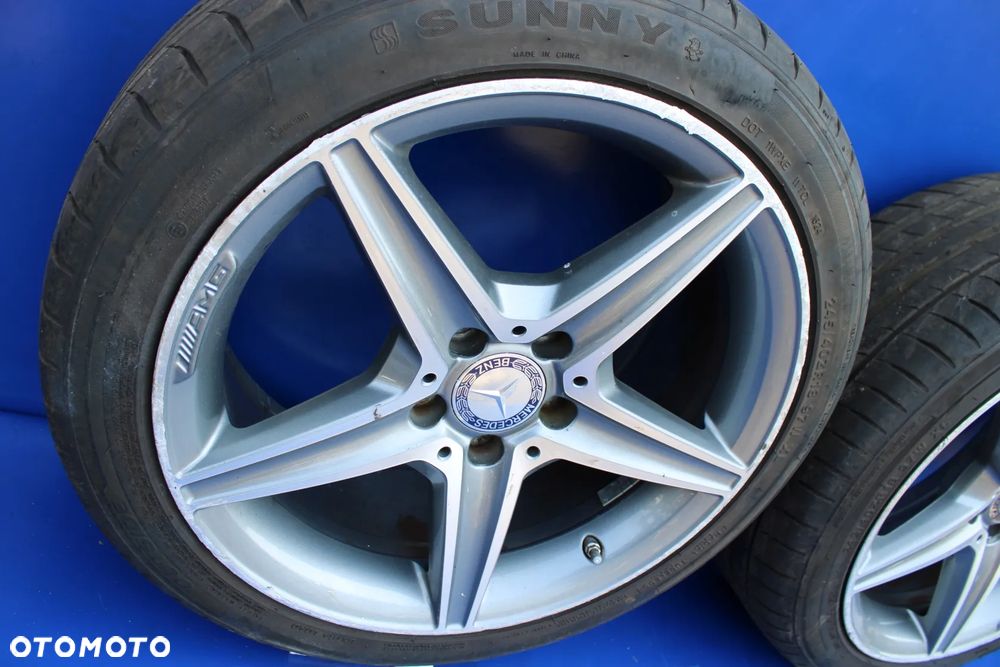 4x Felgi aluminiowe 18" komplet AMG Mercedes W207 C207 A2054011100 A2054011200 - 20