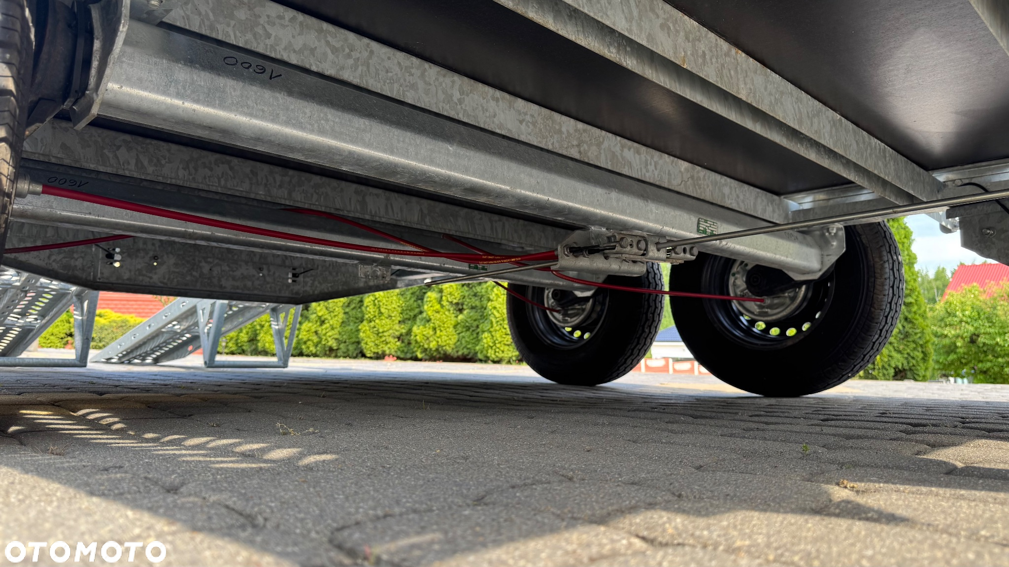 TA-NO T4A / NOWA / laweta / przyczepa pod minikoparkę / DMC 2700 KG / rok 2020 / dwuosiowa / - 14