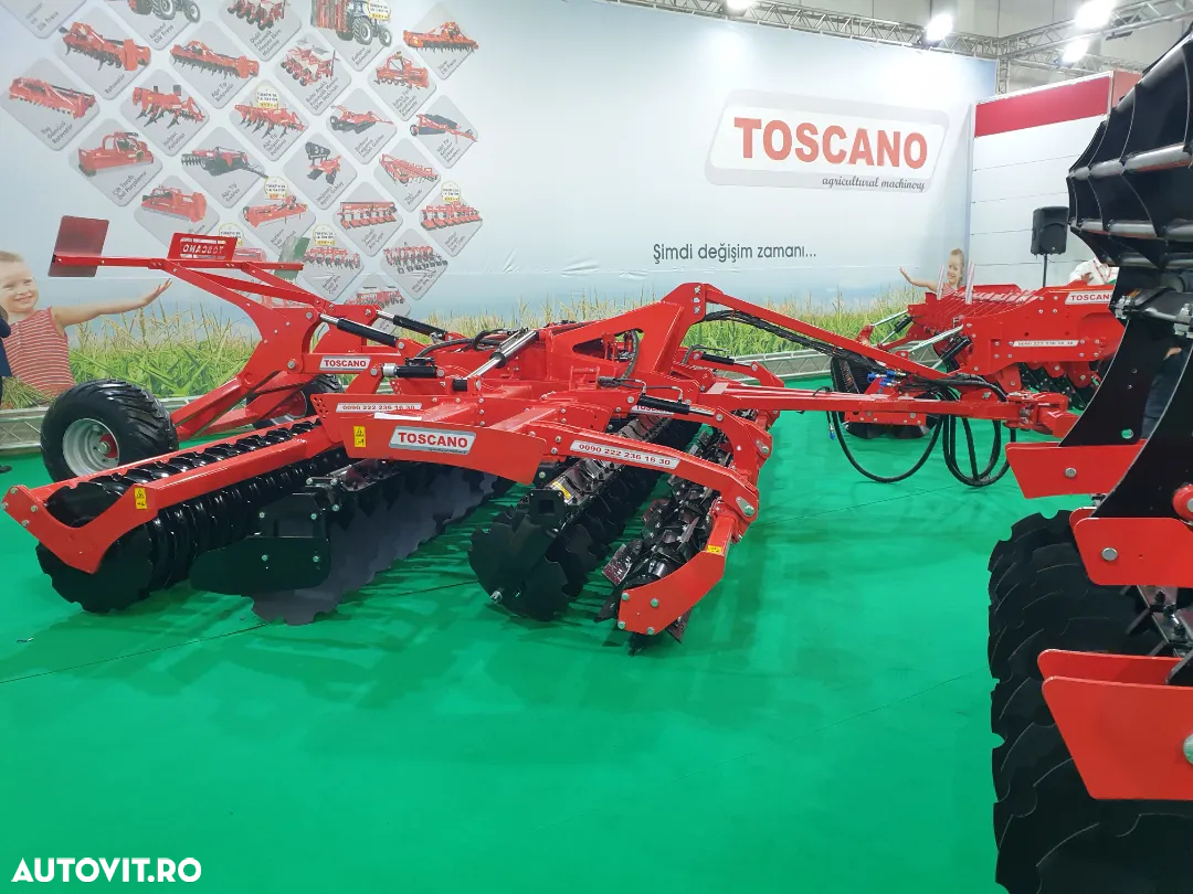 Toscano IVAGRO Grapa cu discuri 4 - 5 - 6 m - 16