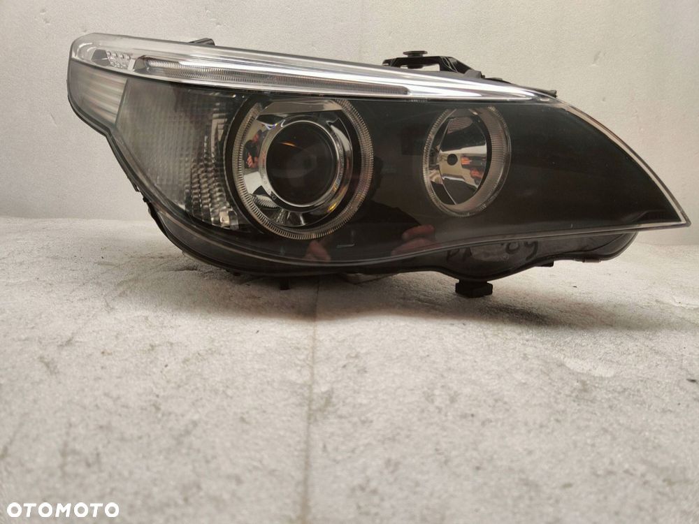 bmw 5 e60 sm xenon skrętny przód strona prawa lampa przednia - 1