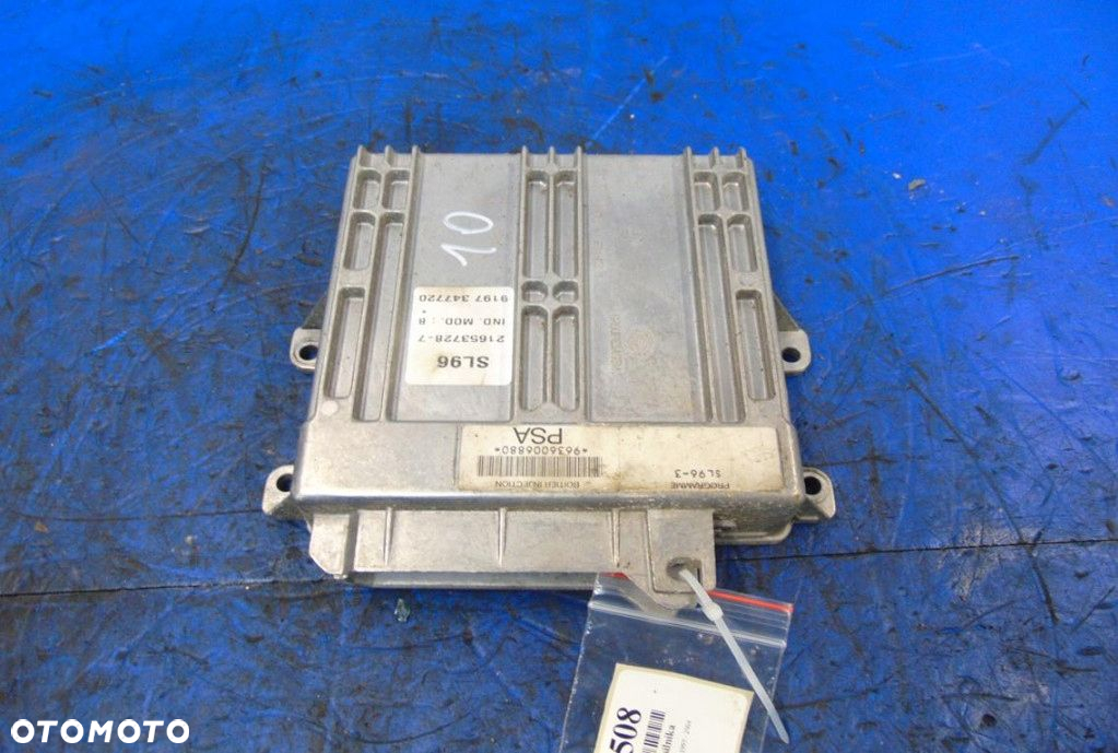 PEUGEOT 406 I 1.8B KOMPUTER SILNIKA 21653728-7 - 5