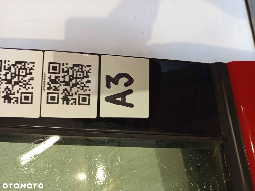 + DRZWI PRZÓD PRZEDNIE LEWE DO VOLKSWAGEN VW GOLF VI 6 LY3D CZERWONE 5D 5 DRZWI HB - 4