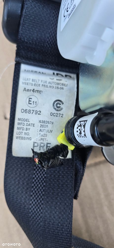 Deska rozdzielcza Nissan Leaf II 2019 oryginal plus poduszki - 20