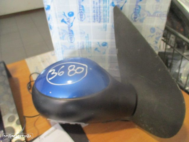 Espelho 96480957XT PEUGEOT 206 +  2009 1.4HDI 70CV 3P AZUL DRT ELETRICO 7 PINOS - 2