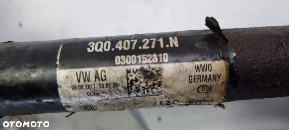 PÓŁOŚ LEWA PRZÓD VOLKSWAGEN PASSAT B8 3Q0407271N - 5