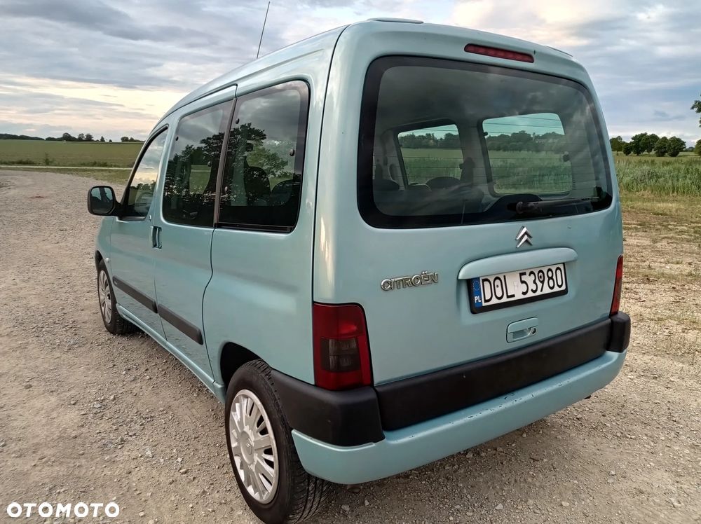 CITROEN BERLINGO MULTISPACE 5 OSOBOWY PRZESZKLONY KLIMA 1,6BENZYNA MPI PSA 109PS - 3