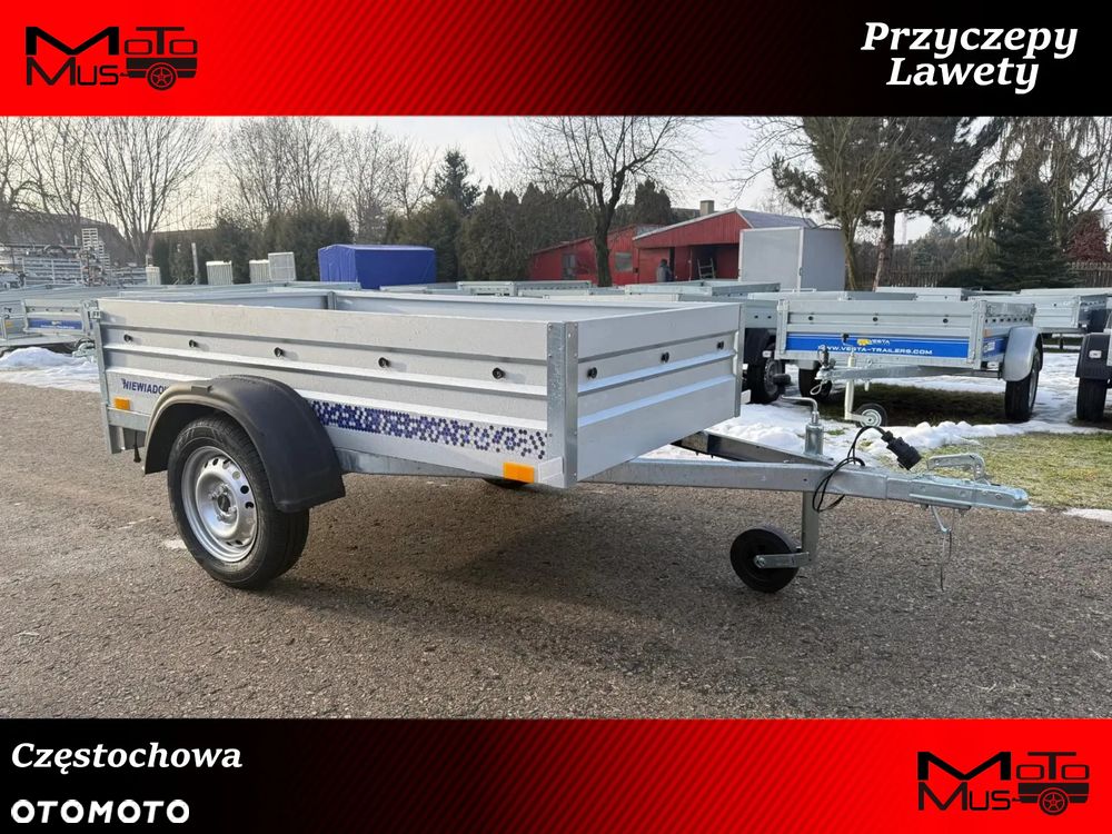 Niewiadów Przyczepa Niewiadów BO7202 WB 204x110x39 cm 1 oś 750kg nowa spawana rama HIT CENOWY - 1